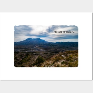 Mount St Helens Summer View Posters and Art